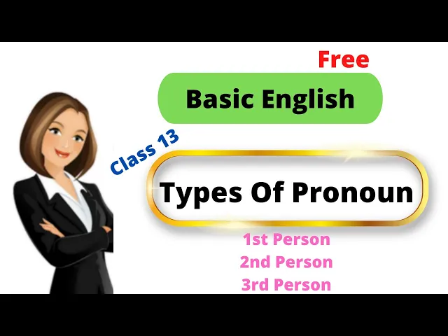 Types Of Pronoun Parts Of Speech With Examples How To Learn Grammar