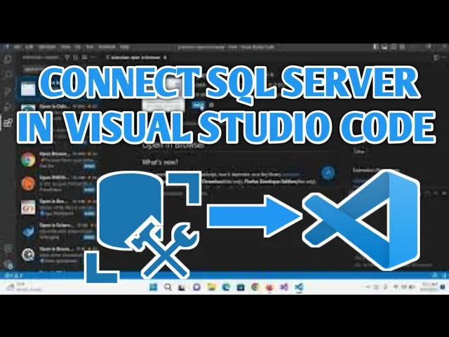 Connect To Sql Server Using Visual Studio Code And Run Sql Queries