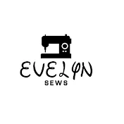 Evelyn sews