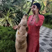 BOTANICAL LADY WITH CAT