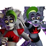 Roxanne wolf and Midnight wolf