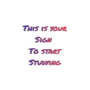 This is your sign to start studying