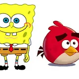 SpongeBob and Angry Birds Fan 2000