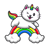 Rainbow Cat