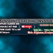 sunshine Coaching Institute English