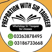 Jobs Preparation with Sir Tauqeer