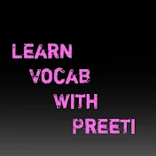 Learn Vocab With Preeti