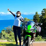 バイクで旅するまりさん 【Mari's  motorcycle Vlog / ninja 650】