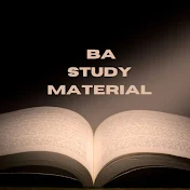 BA STUDY MATERIAL