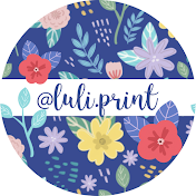 Luli Print - Sewing | Watercolor | DIY Projects