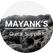 Mayank's quick support