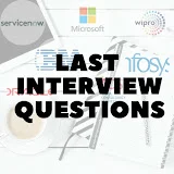 Last Interview Questions