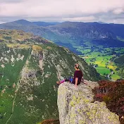 Girl Wanders Mountains