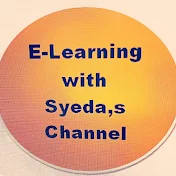 E Learning with Syeda Channel