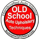 Old School Auto Upholstery Techniques