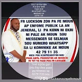 Fr Luckson Zòn Pa Fè Moun