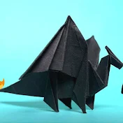 Origami in Black & Black Paper Crafts