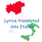 Lyrics translated into Italian