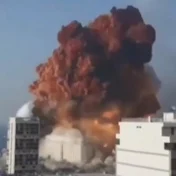 Beirut Blast Explosion Angle