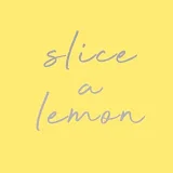 slice a lemon