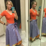 Sari Wrap Skirt Sister