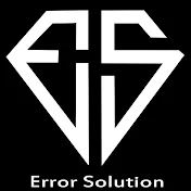 Error Solution