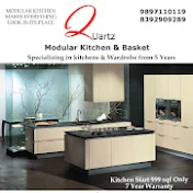 Quartz Modular Kitchen & Basket