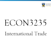 ECON3235 - International Trade