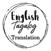 English-Tagalog Translation