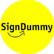 Sign Dummy