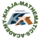 KHAJA ACADEMY MATHEMATICA