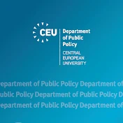 Department of Public Policy at CEU