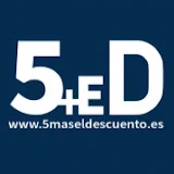 5 más el descuento