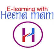 E learning with Heena mam