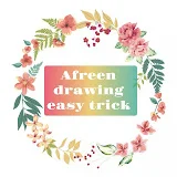 Afreen drawing easy trick