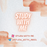 Study with me:)