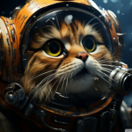 گربه فضای (space￥cat)