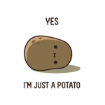 Just a potato