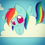 only Rainbow dash in world and aparat