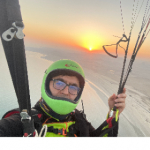 Paraglider pilot Kamyab