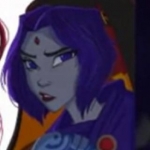 Only real raven in teen titans