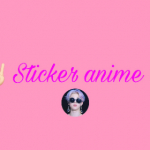 Stiker anime ✌