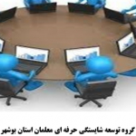 توسعه شایستگی حرفه ای معلمان استان بوشهر