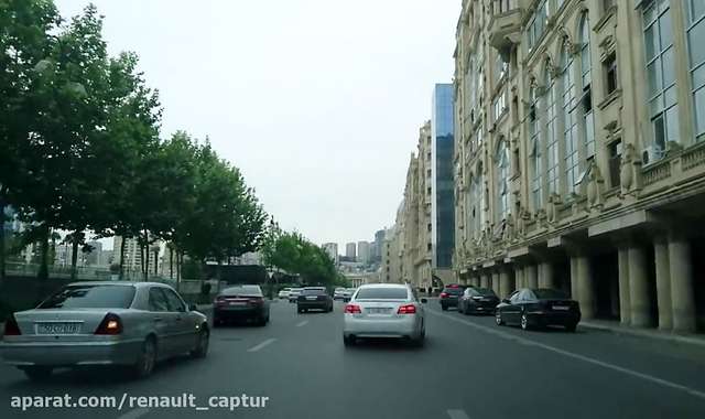 گشت و گذار عصرگاهی با رنو کپچر در باکو-آذربایجان