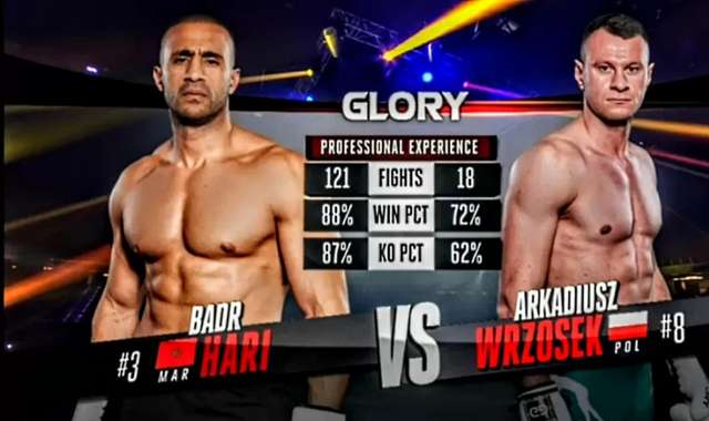 Badr hari vs arkadiusz wrzosek full fight in glory 78 | مبارزه بدر هاری