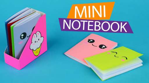 DIY ☆ Como hacer MINI LIBRETAS con solo una HOJA DE PAPEL ¡Super fáciles