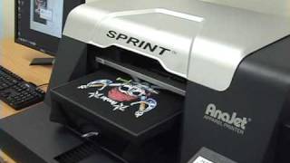 Home made T-shirt printer. 