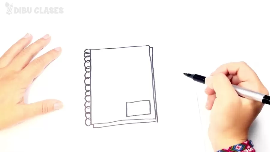 Cómo dibujar un Cuaderno 📕📙📗/ Dibuja y Colorea un Cuaderno