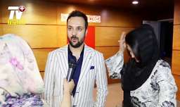 اولین مصاحبه احمد مهرانفر و همسرش در اکران خصوصی فیلم خجالت نکش با تی وی پلاس/از