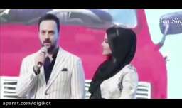 شوخی احمد مهرانفر با حجاب همسرش